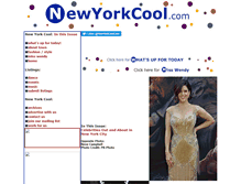 Tablet Screenshot of newyorkcool.com